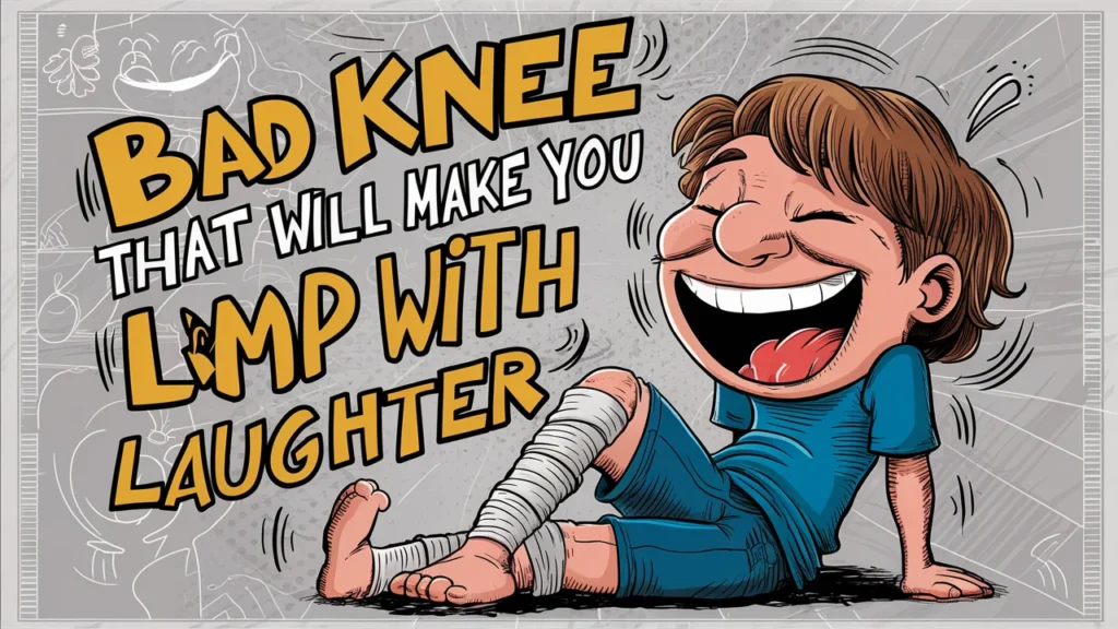 Bad Knee Jokes That Will Make You Limp with Laughter