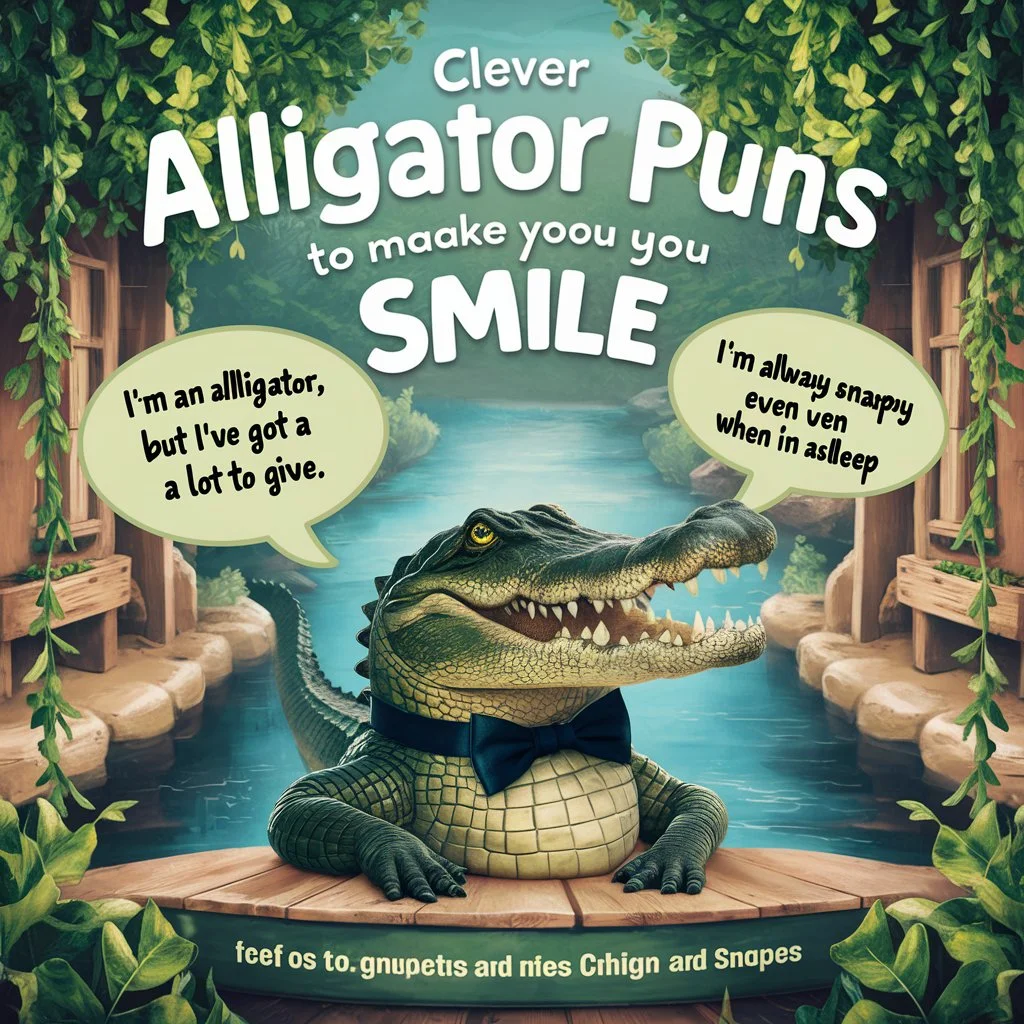 Clever Alligator Puns to Make You Smile 