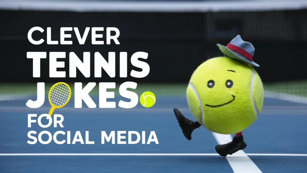 Clever Tennis Jokes for Social Media