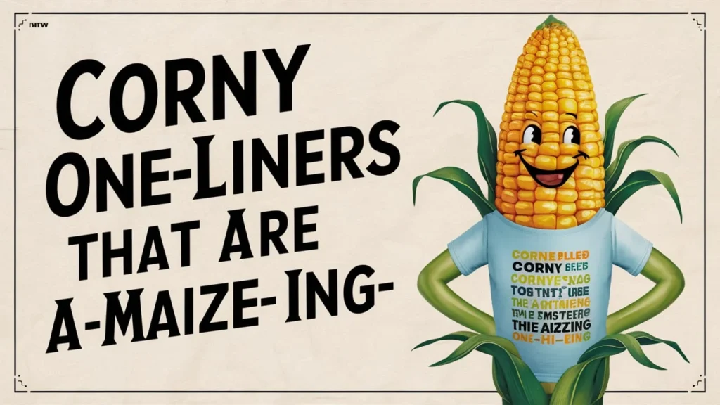  Corny One-Liners That Are A-Maize-Ing