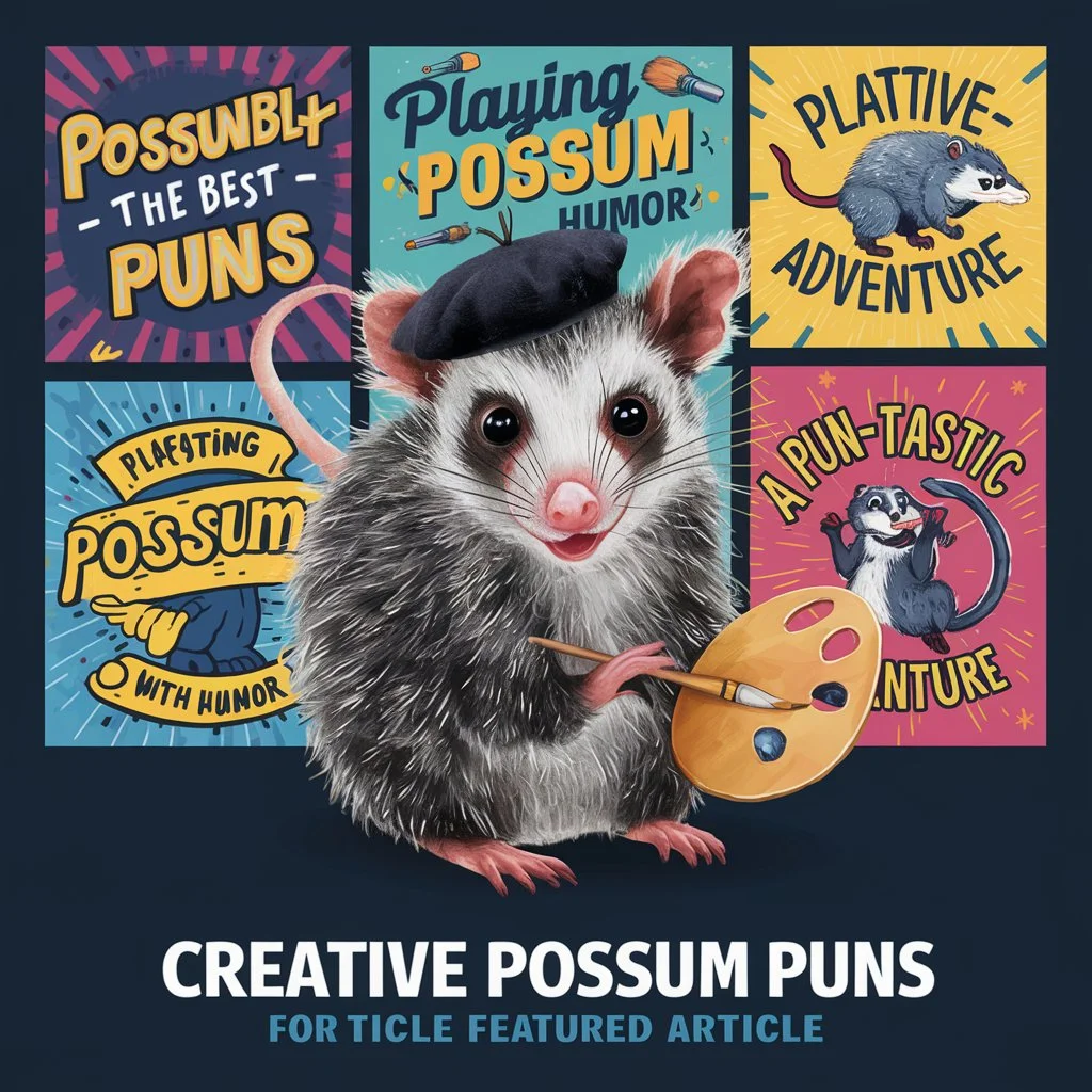 Creative Possum Puns