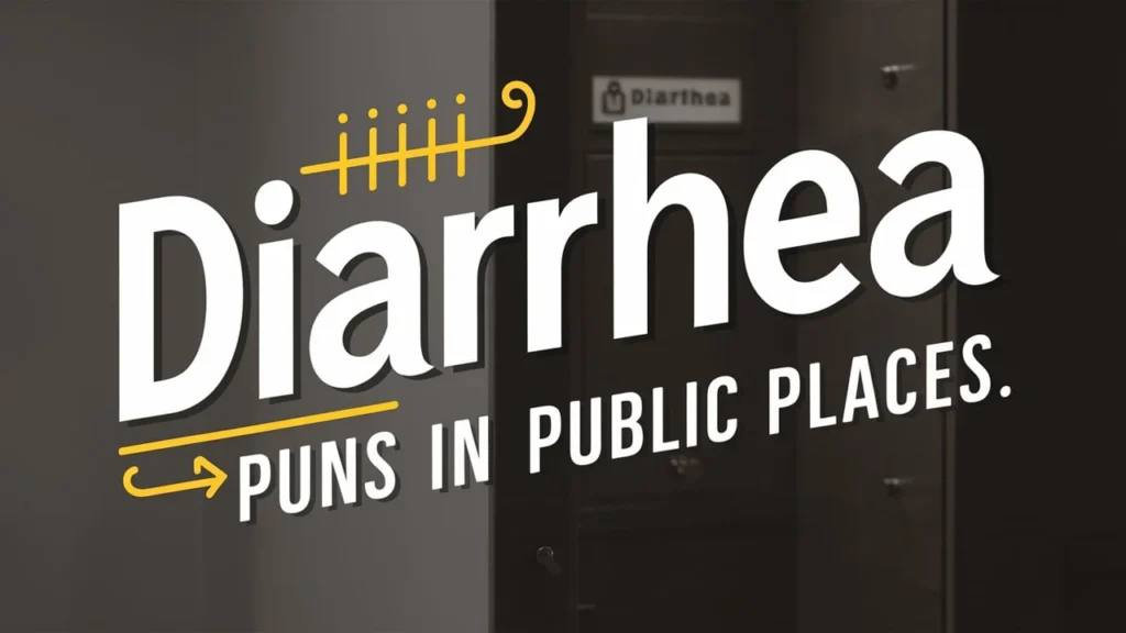 Diarrhea Puns in Public Places