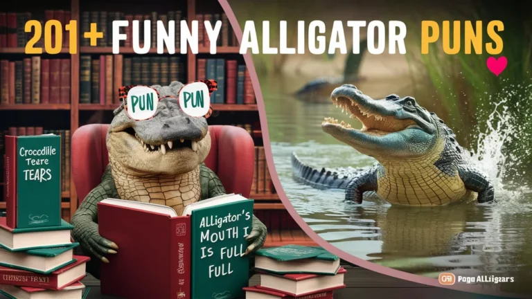 Funny Alligator Puns