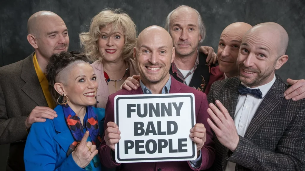 funny bald people