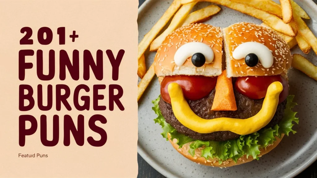 Funny Burger Puns