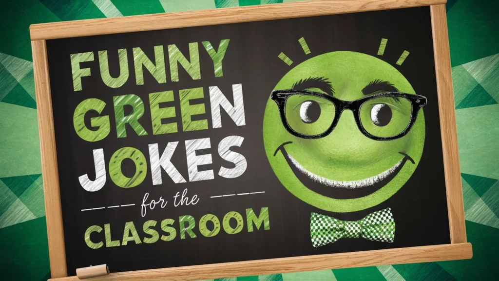 Funny Green Jokes for the Classroom