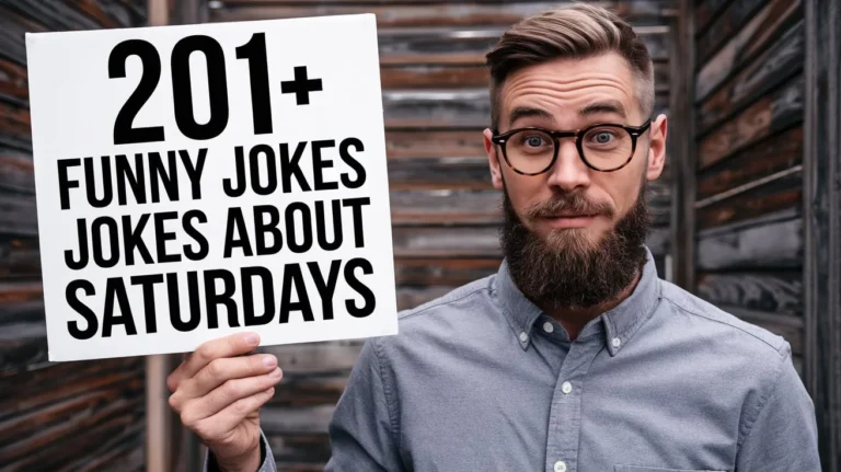 Funny Jokes About Saturdays