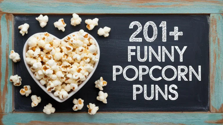 Funny Popcorn Puns