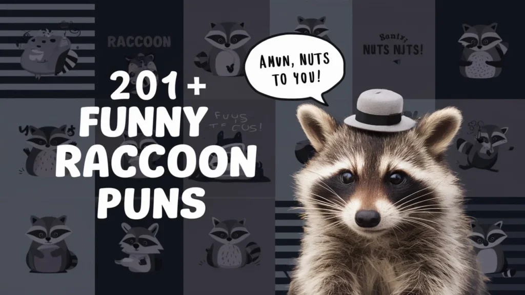 Funny Raccoon Puns