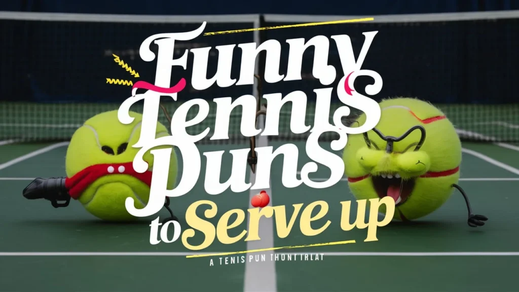 Funny Tennis Puns to Serve Up