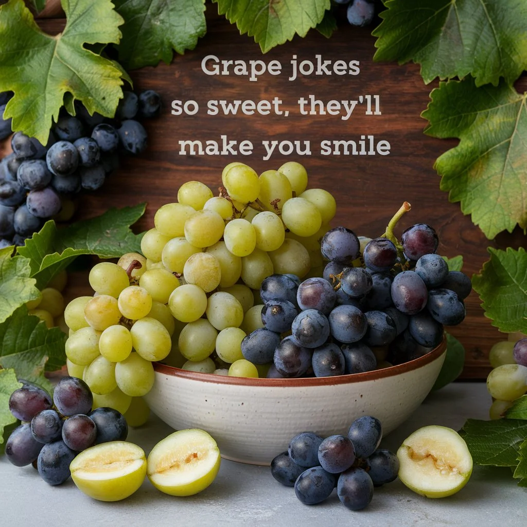 Grape Jokes So Sweet, They’ll Make You Smile