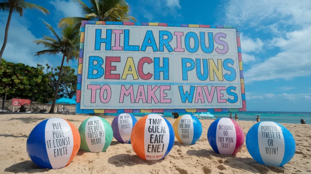 Hilarious Beach Puns to Make Waves