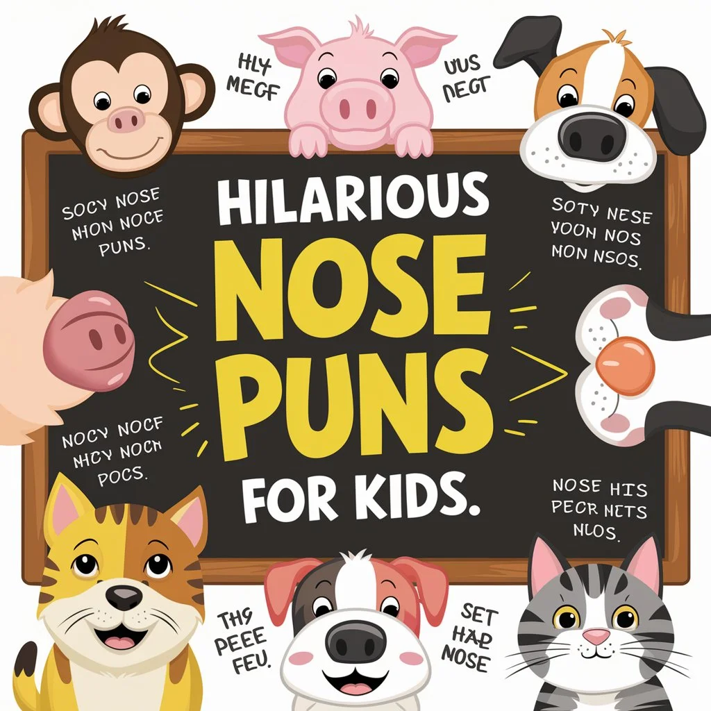 Hilarious Nose Puns for Kids