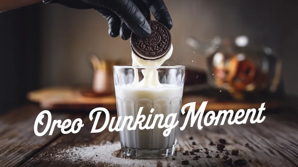 Oreo Dunking Moment