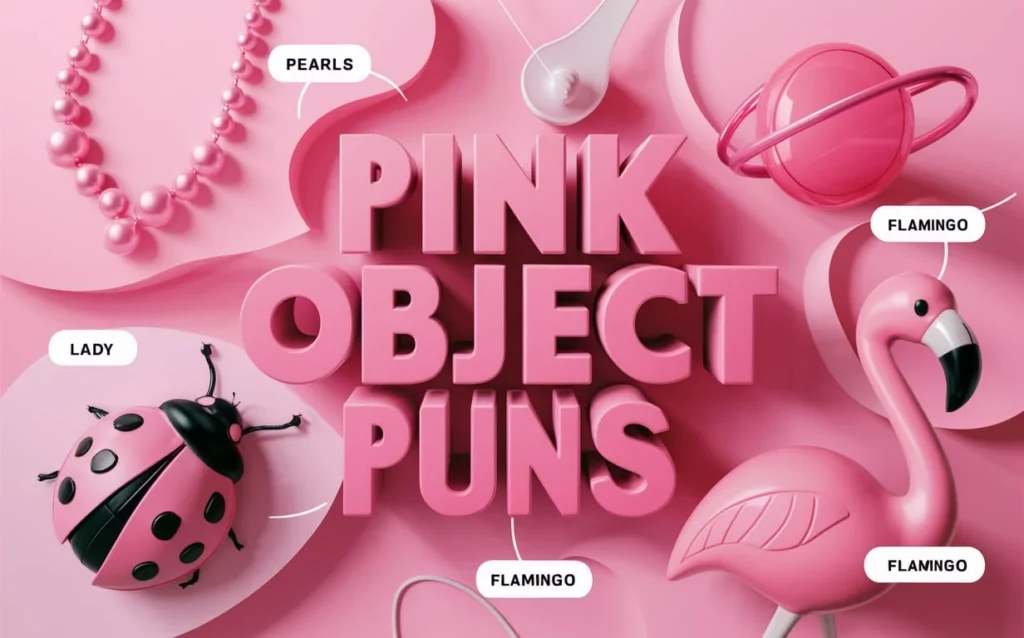 Pink Object Puns