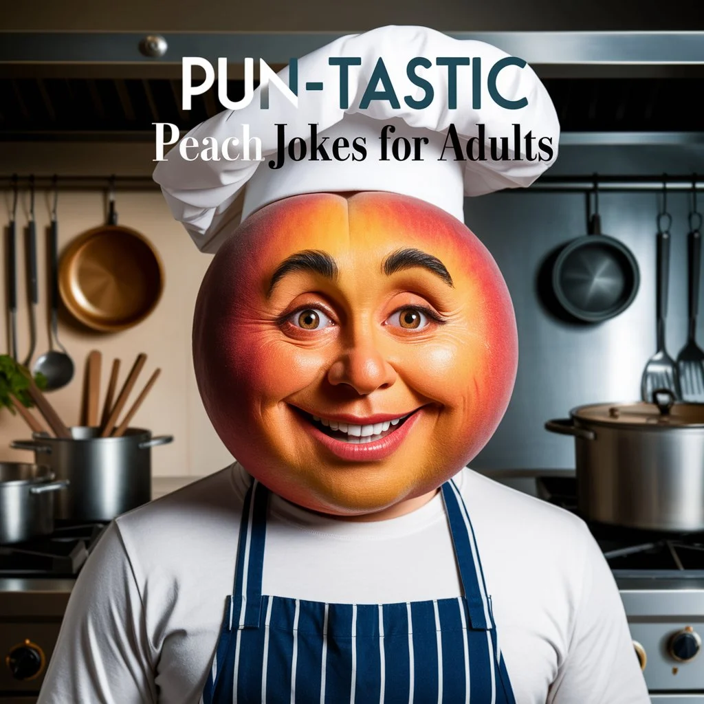 Pun-tastic Peach Jokes for Adults