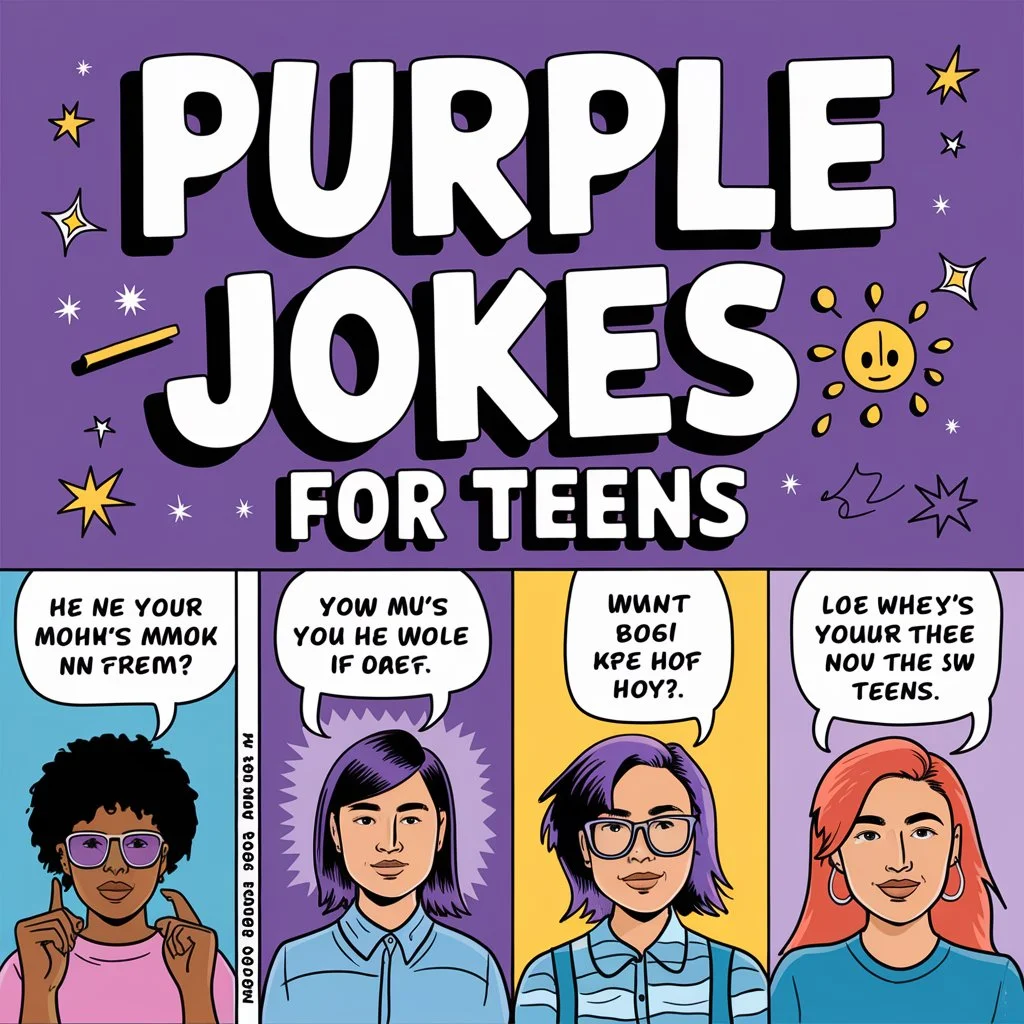 Purple Jokes for Teens