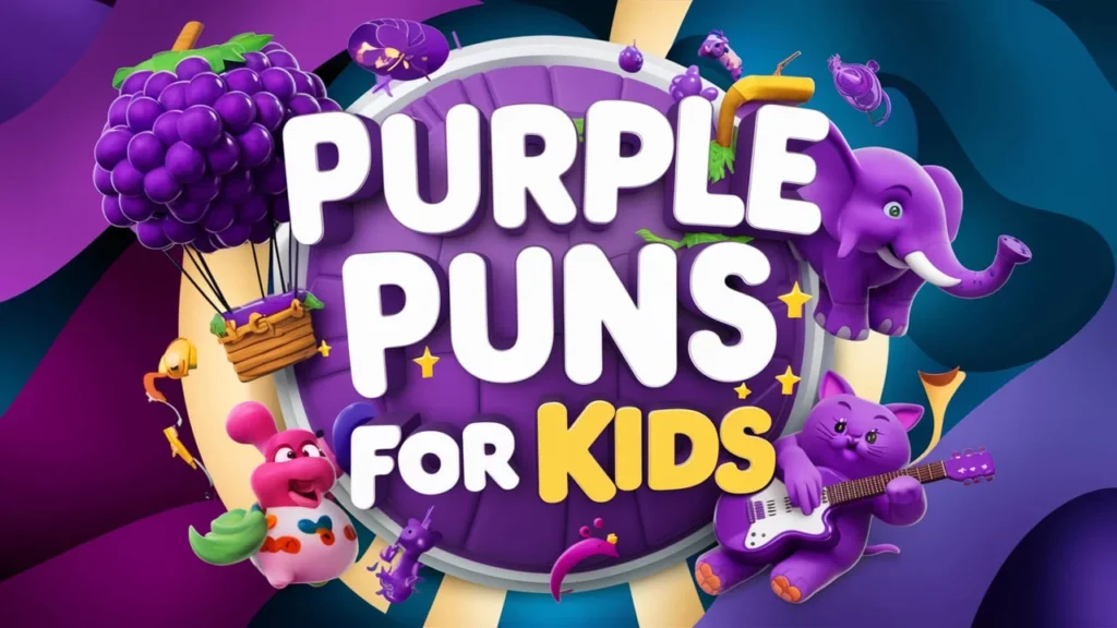 Purple Puns for Kids