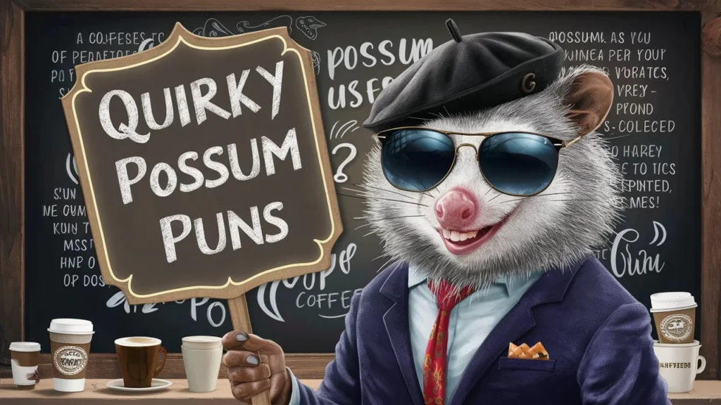 Quirky Possum Puns