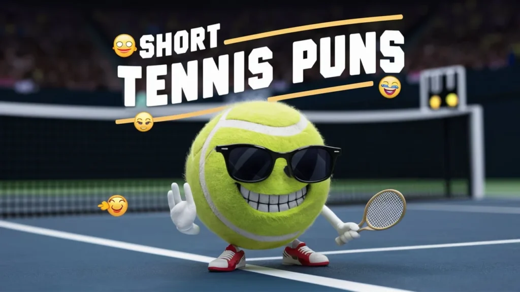 Short Tennis Puns