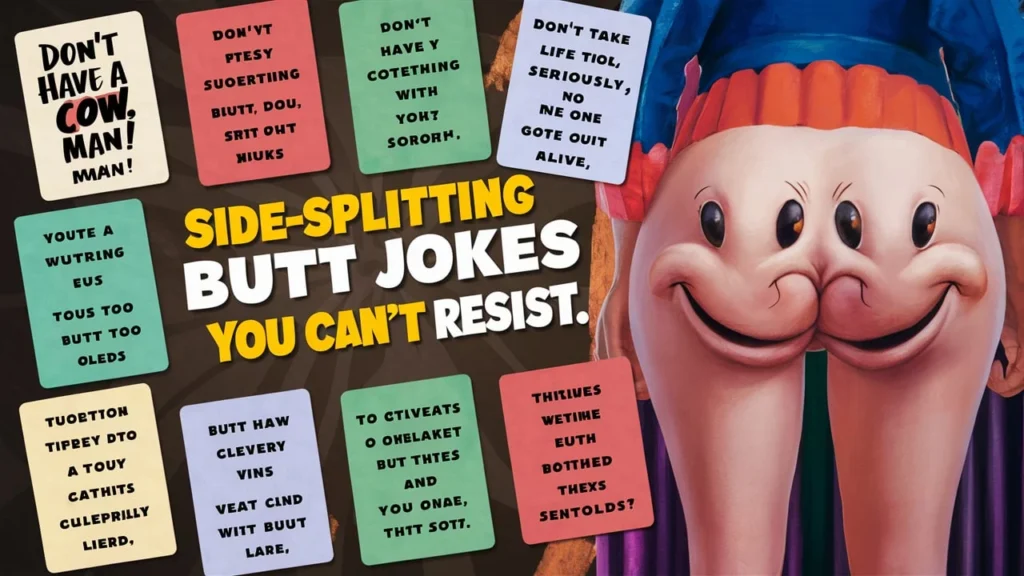 Side-Splitting Butt Jokes You Can’t Resist