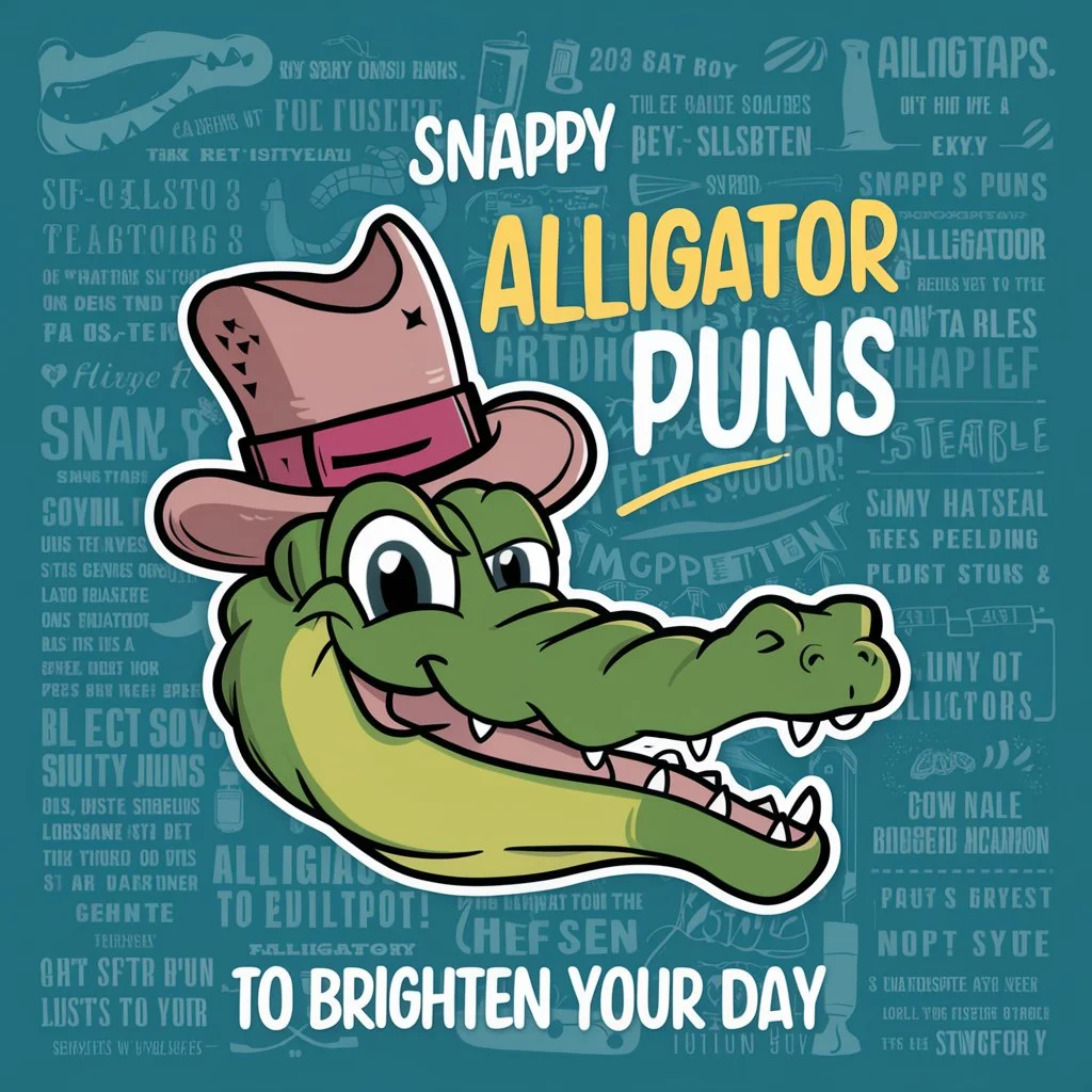 Snappy Alligator Puns to Brighten Your Day 