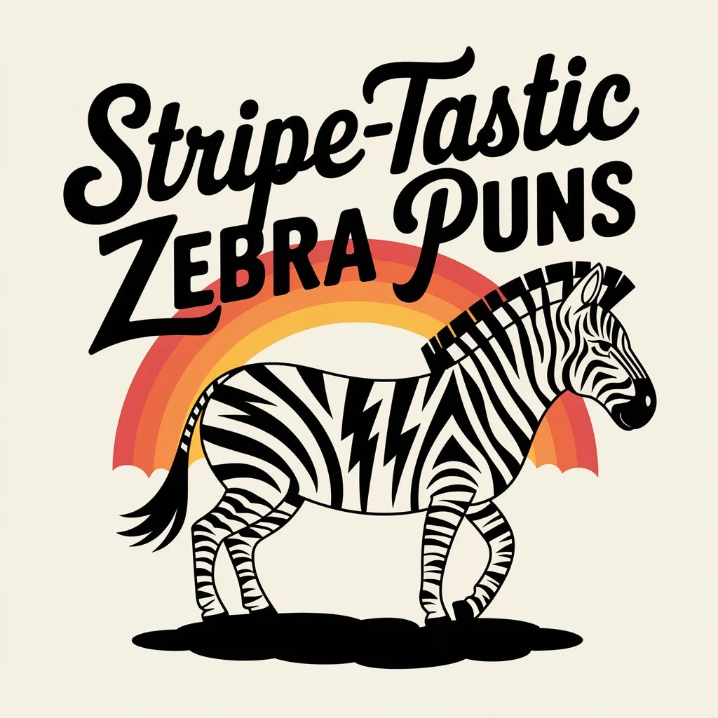 Stripe-tastic Zebra Puns