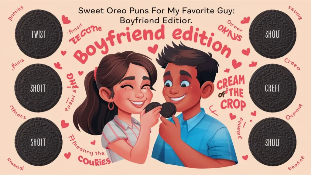 Sweet Oreo Puns for My Favorite Guy (boyfriend)