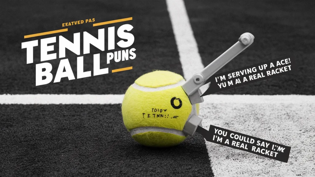 Tennis Ball Puns