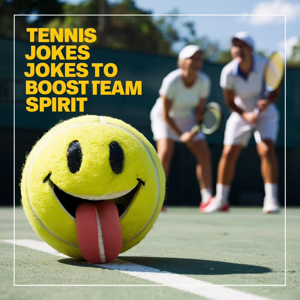 Tennis Jokes for Team Spirit