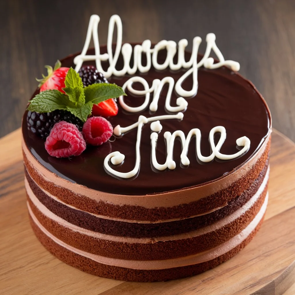 What Do You Call a Cake That’s Always On Time?