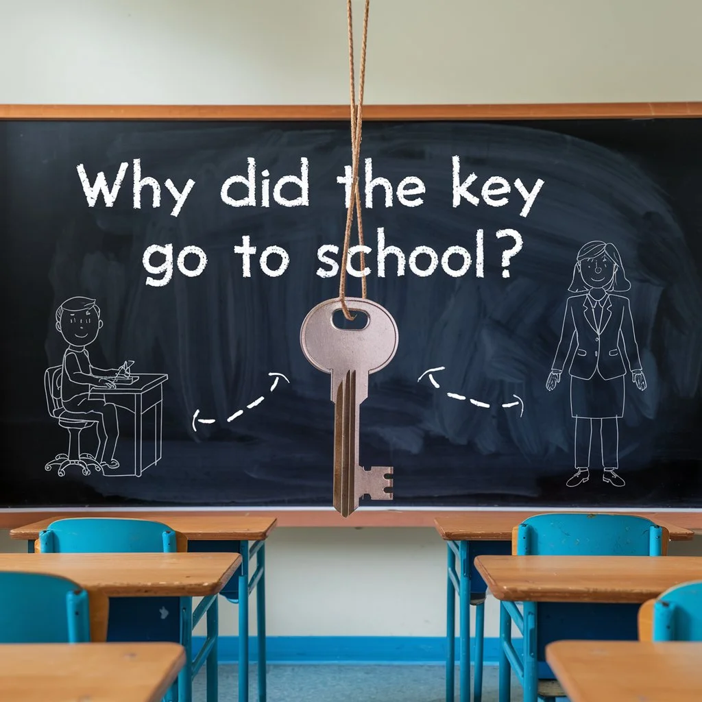 Why Did the Key Go to School?