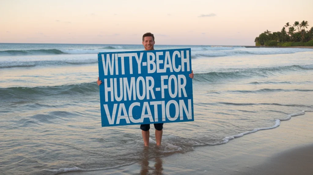 Witty Beach Humor for Vacation