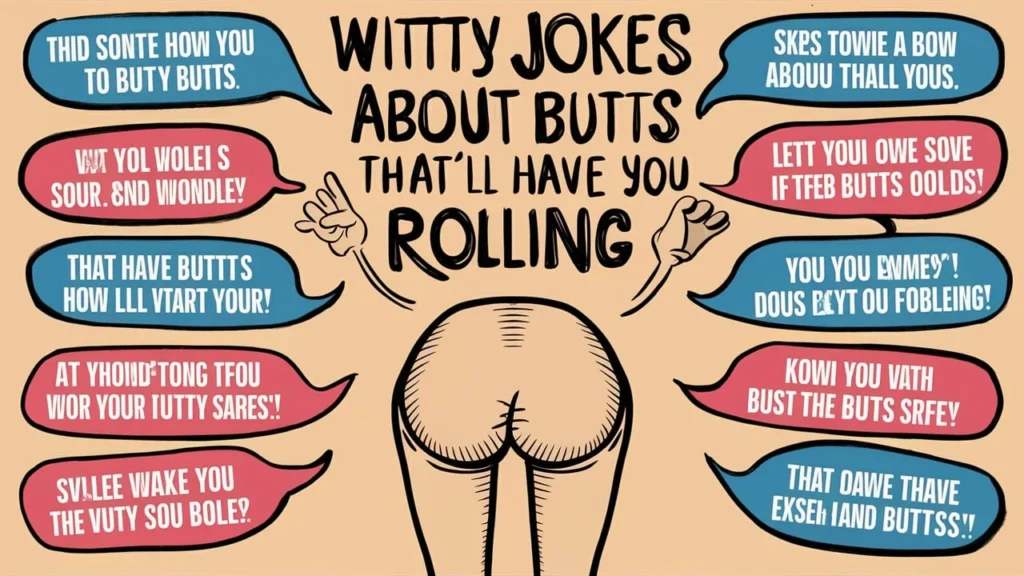 Witty Jokes About Butts That’ll Have You Rolling