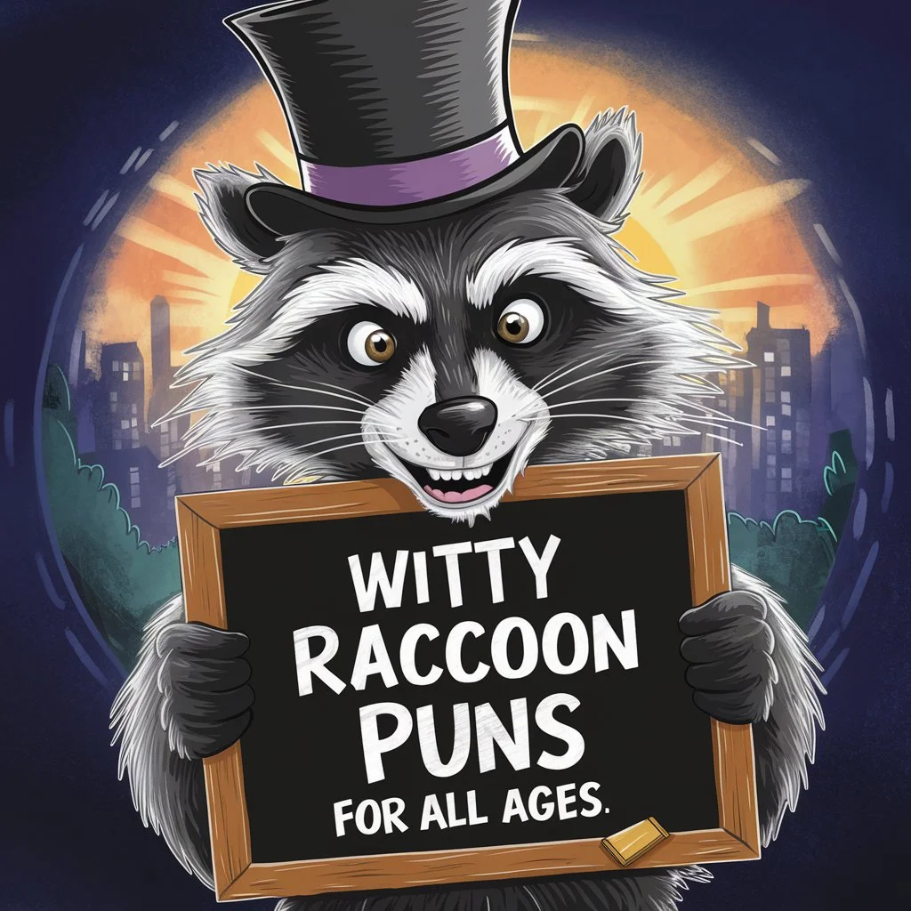 Witty Raccoon Puns for All Ages