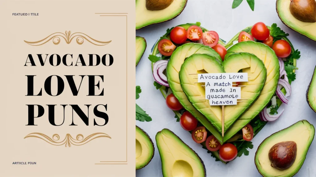 Avocado Love Puns