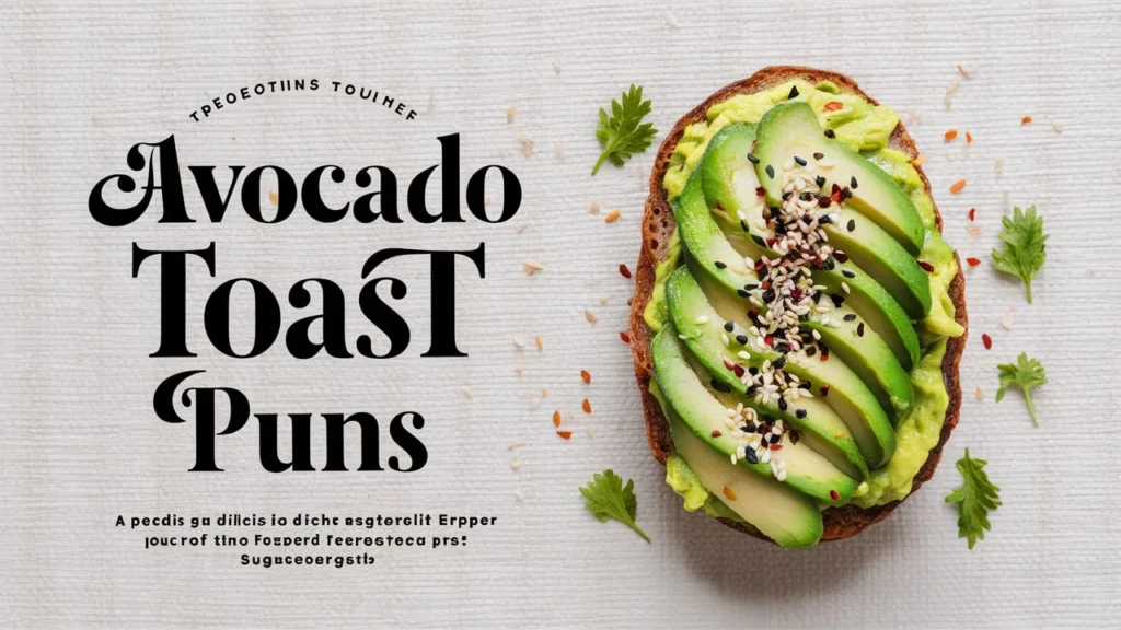 Avocado Toast Puns