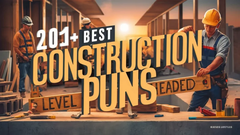 Best Construction Puns