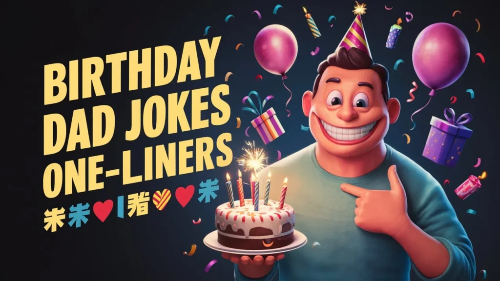 Birthday Dad Jokes One-Liners