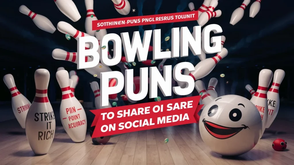 Bowling Puns to Share on Social Media