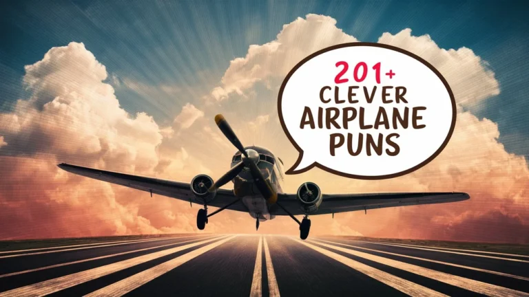 Clever Airplane Puns