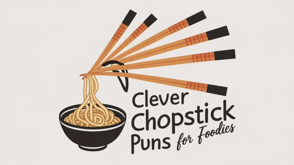 Clever Chopstick Puns for Foodies