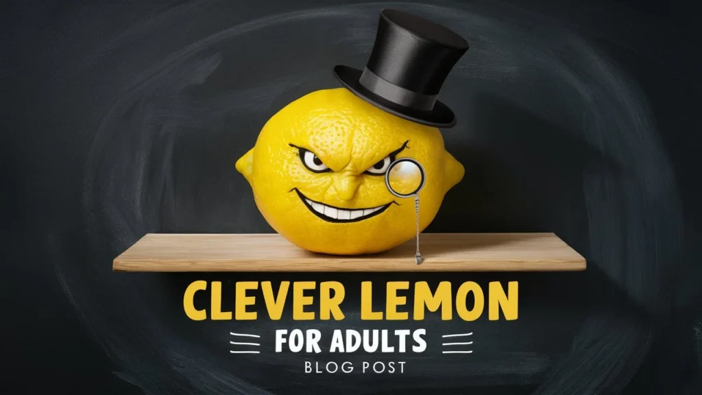 Clever Lemon Jokes for Adults