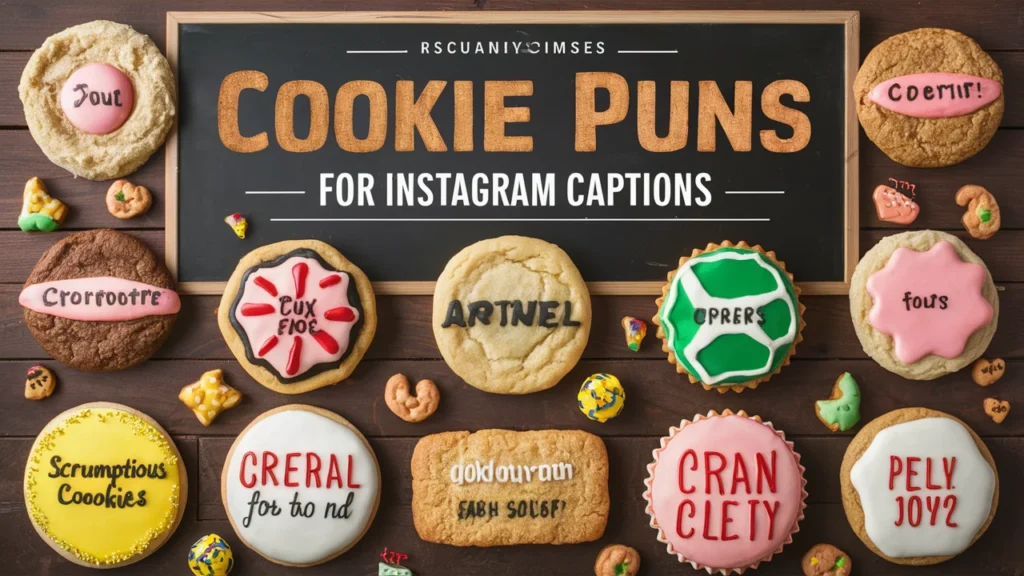 Cookie Puns for Instagram Captions