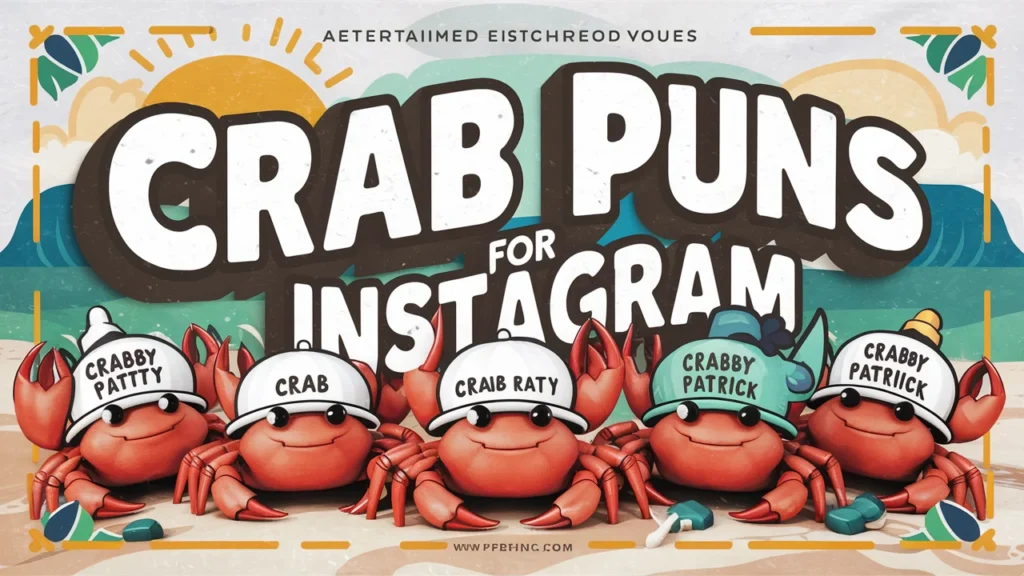 Crab Puns for Instagram