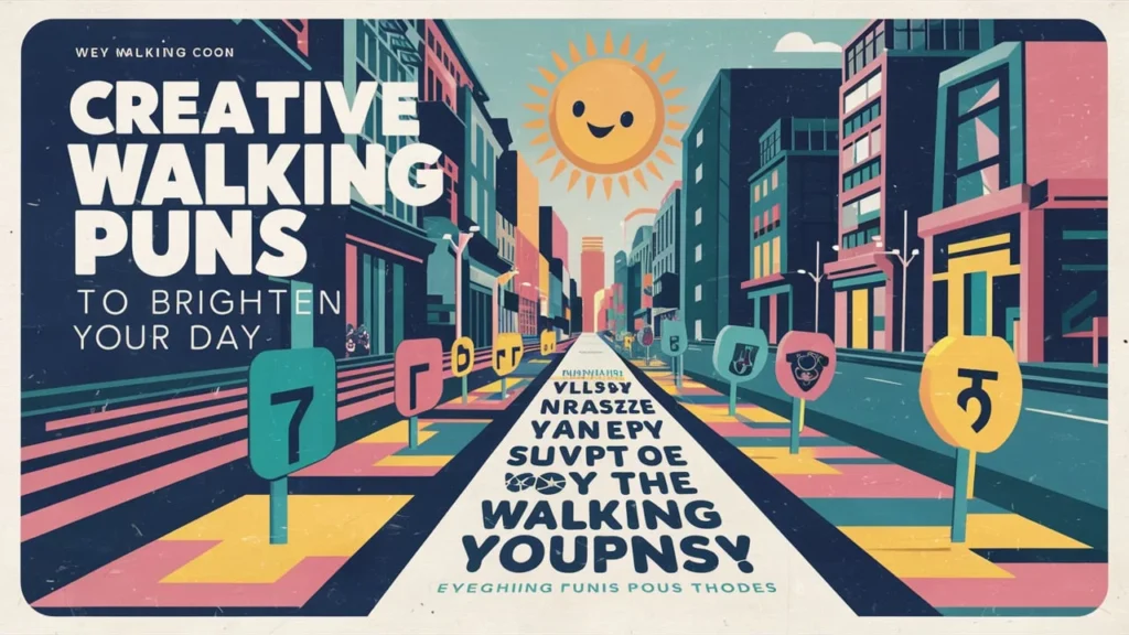 Creative Walking Puns to Brighten Your Day