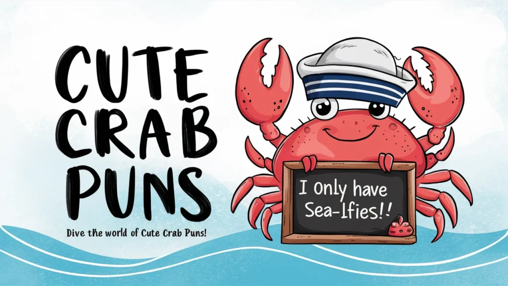 Cute Crab Puns