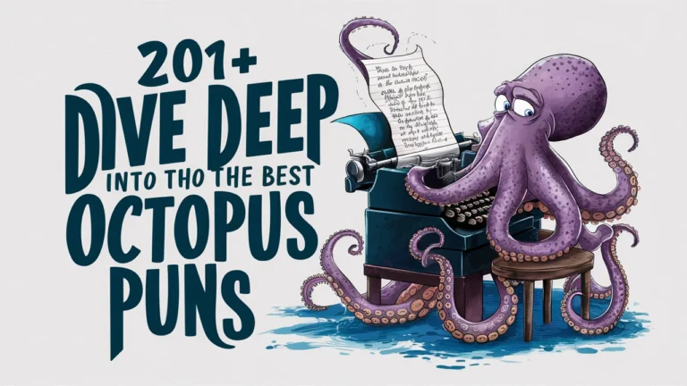 Dive Deep into the Best Octopus Puns