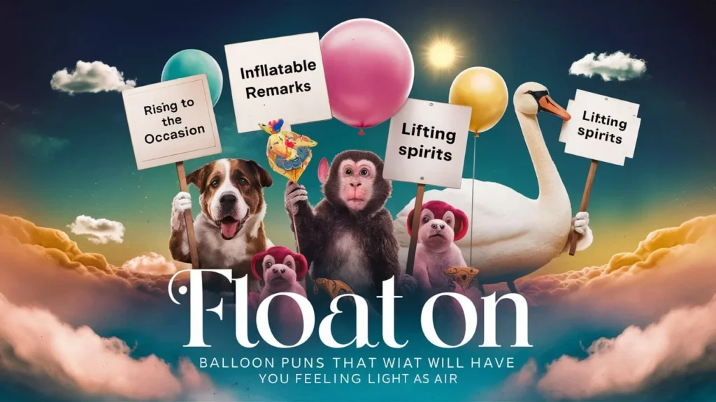 Float On: Balloon Puns That Will Have You Feeling Light as Air