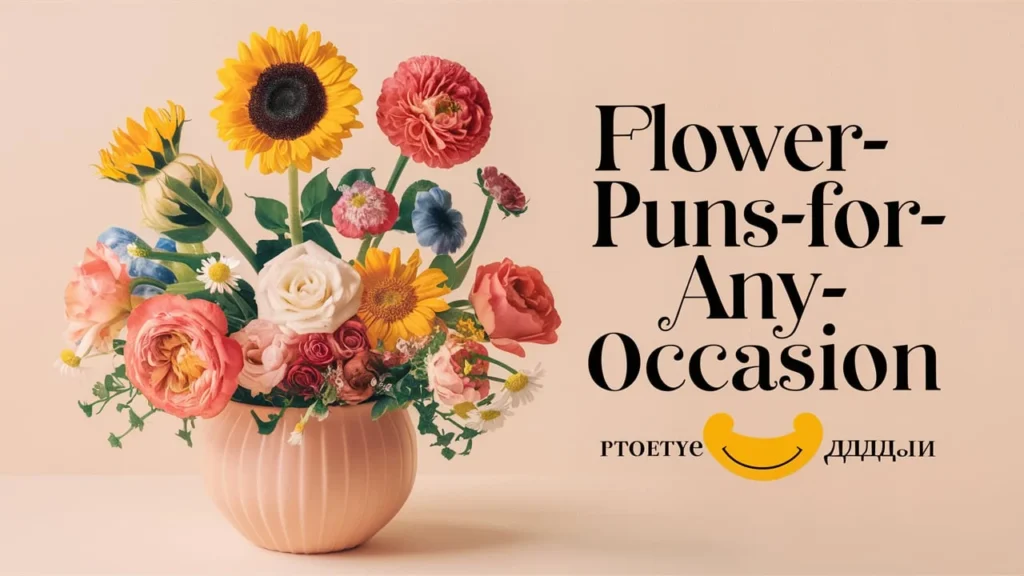 Flower Puns for Any Occasion 